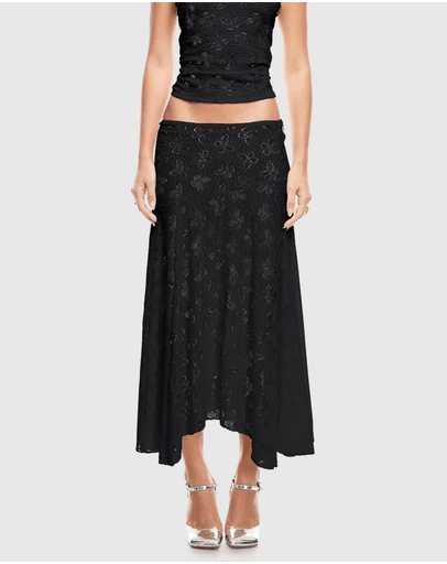 Lioness - Tidal Midi Skirt
