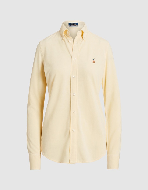 Polo Ralph Lauren - Slim Fit Knit Cotton Oxford Shirt