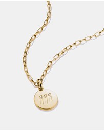 THOMAS SABO - THOMAS SABO Connect Charm angel number 111 with stones Gold