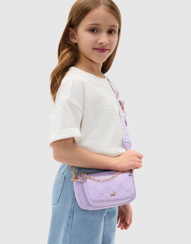 Seed Heritage - Quilted Flower Hybrid Cross Body Bag