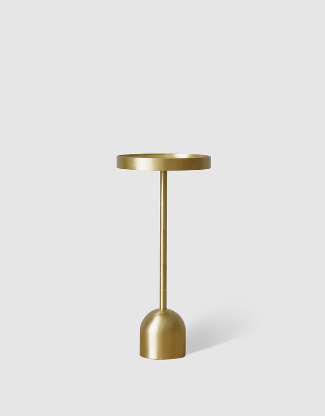 Black Blaze - Fountain Brass Candle Holder Large