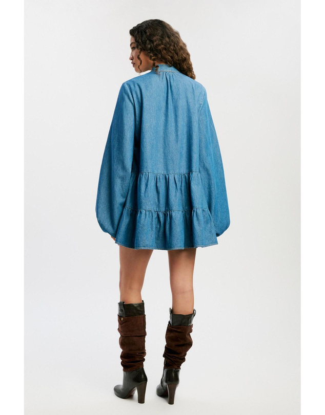 Bardot - Antonia Chambray Mini Dress