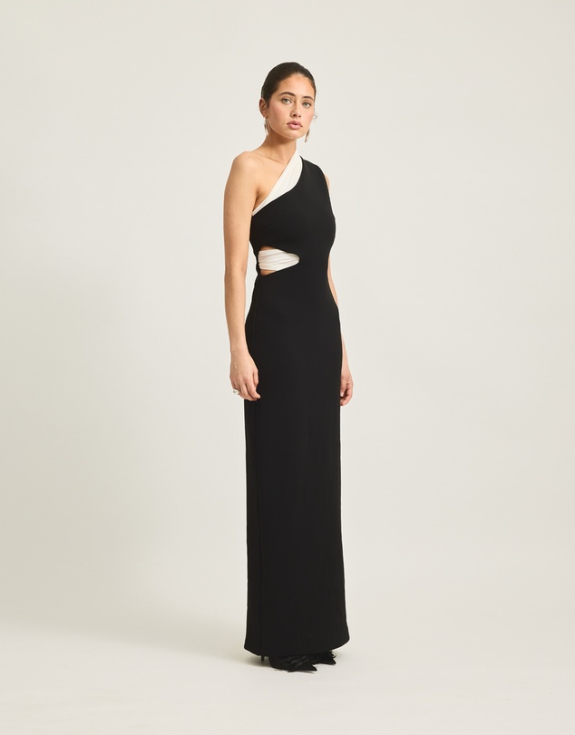 TOJHA - Tabitha Dress - Black White