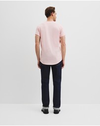 Country Road - Australian Cotton Longline Garment Dye T-shirt