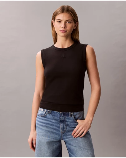Calvin Klein Jeans - Cotton Contour Rib Tank Top
