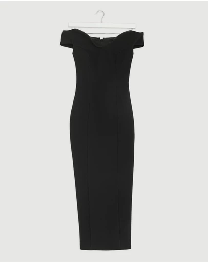 Revibe - Repaired Mossman Modernist Maxi Dress - AU 6