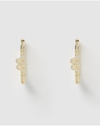 Izoa - Viper Hoop Earrings