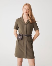 Forcast - Stevie Utility Mini Dress