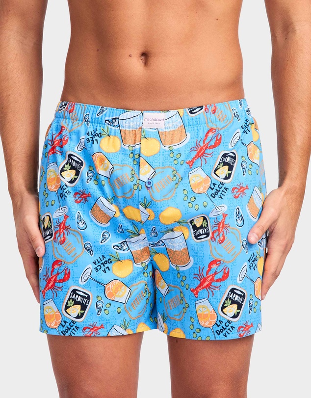 Mitch Dowd - Mitchdowd La Dolce Vita Cotton Boxer Shorts 3 Pack