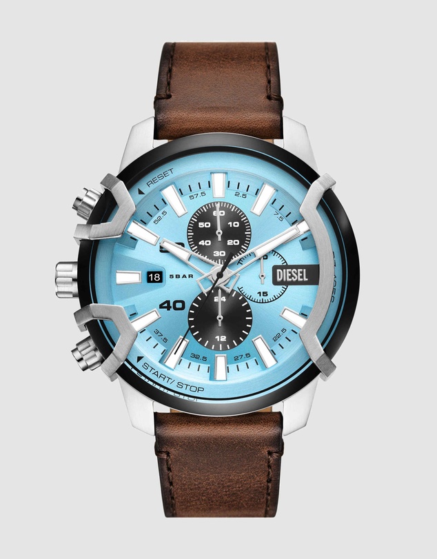 Diesel - Griffed Brown Chronograph Watch
