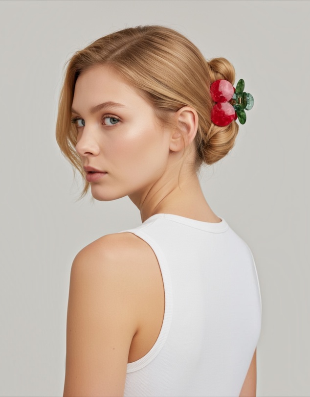Mossée - Cerise Cherry Hair Claw