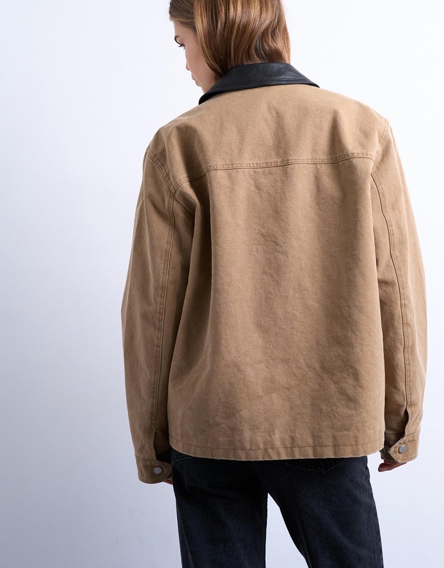 TOPSHOP - Zip Through Barn Jacket