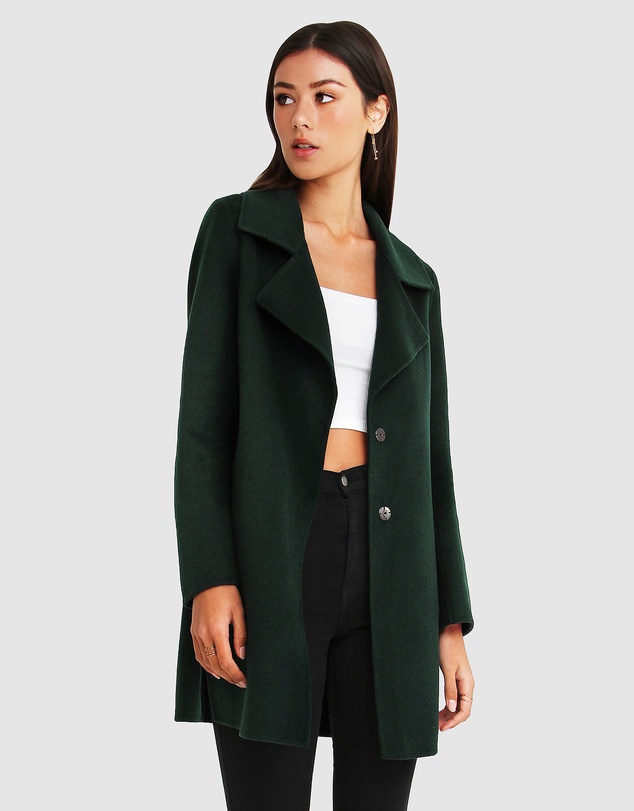 Belle & Bloom - Ex-Boyfriend Wool Blend Coat