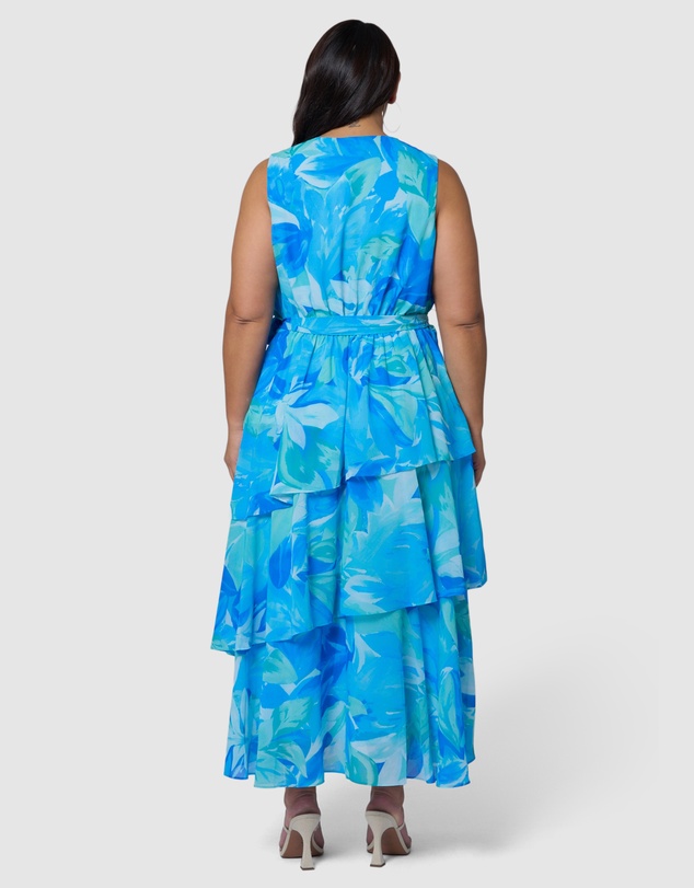 Pink Dusk by Curve Project - Wild Nights Maxi Dress