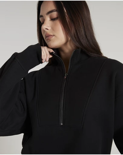 All Fenix - All Fenix Track 1/2 Zip Sweater