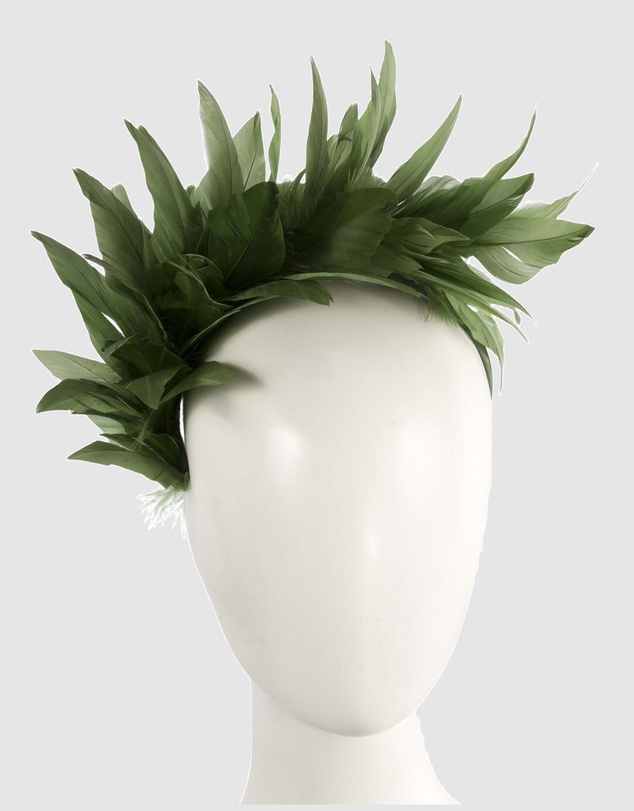 Max Alexander - Modern Teal Green Racing Fascinator