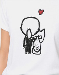 Karl Lagerfeld - Ikon Valentine T-Shirt