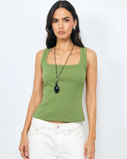 AERE - Square Neck Tank
