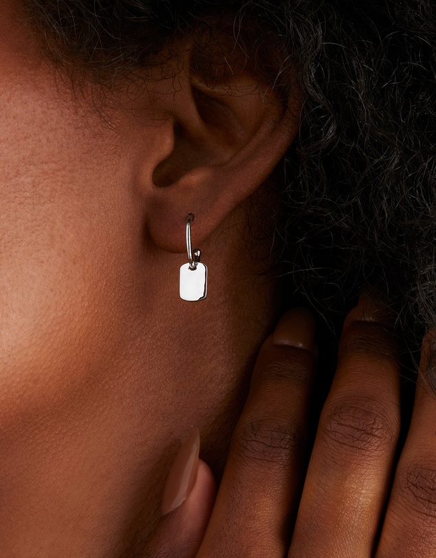 Najo - Tigger Silver Earring