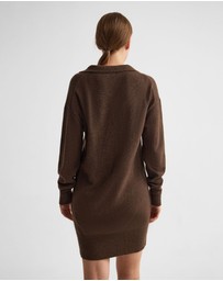 Oxford - Kennedy Wool Blend Polo Dress