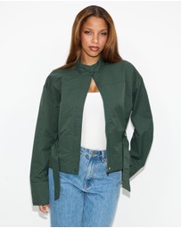 Dazie - Emery Funnel Neck Jacket