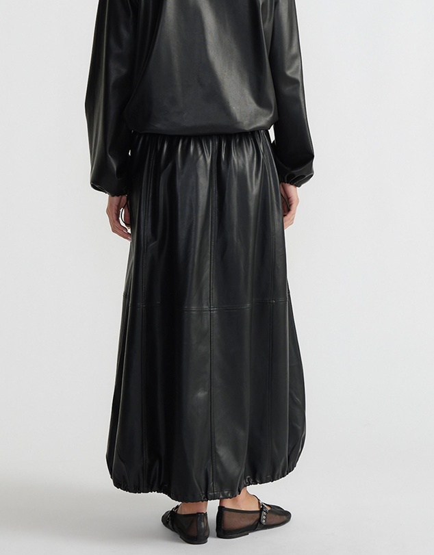 Decjuba - D-Luxe Faux Leather Skirt