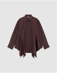 ARKET - Frill Cotton Shirt