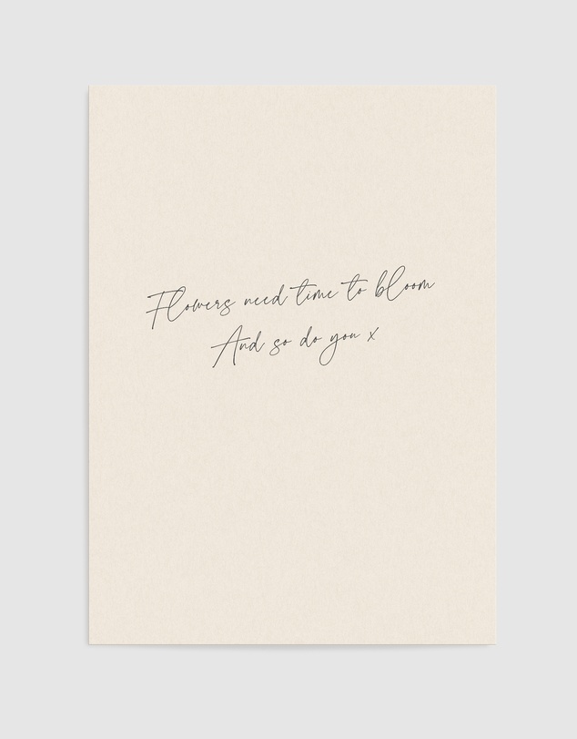 Olive et Oriel - Time to Bloom Art Print