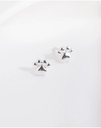 Lovisa - Sterling Silver Paw Print Stud Earrings