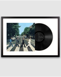 iWorld - Framed The Beatles Abbey Road - Vinyl Album Art