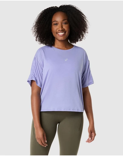 ASICS - Nagino Run Adjustable Short Sleeved Top - Women's