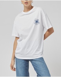 DRICOPER DENIM - Amy White FL Printed Tee