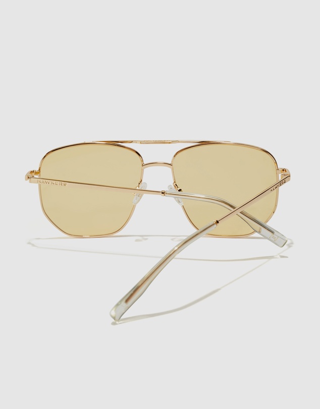 Hawkers Co - HAWKERS - Gold Yellow CAD Sunglasses for Men and Women UV400