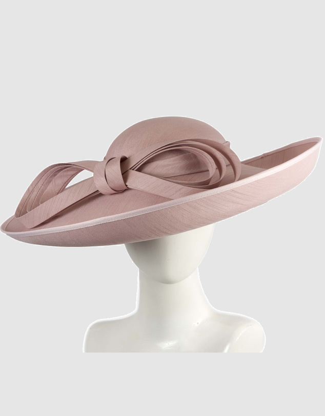 Max Alexander - Dusty Pink Wide Brim Hat