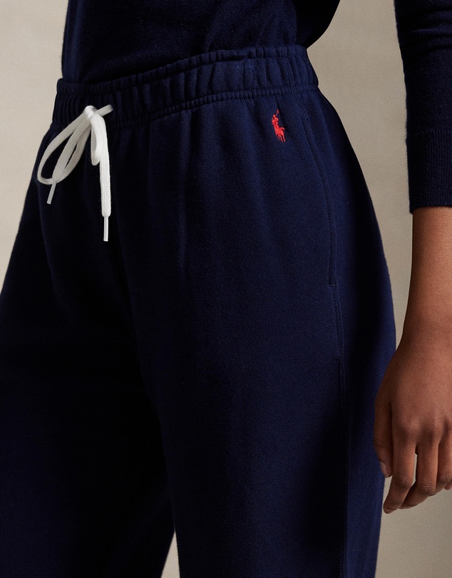 Polo Ralph Lauren - Drawstring Fleece Wide-Leg Sweatpants
