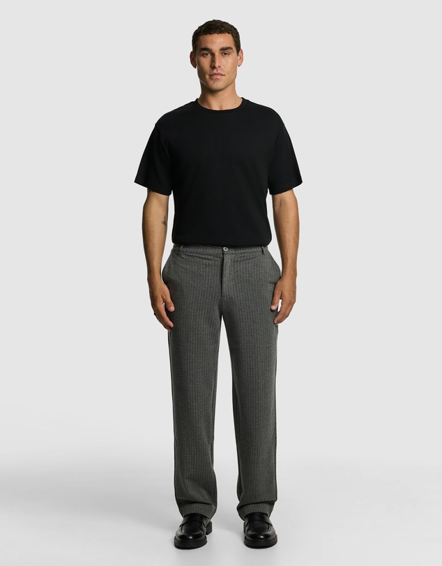 yd. - Phoenix Pinstripe Wide Chino