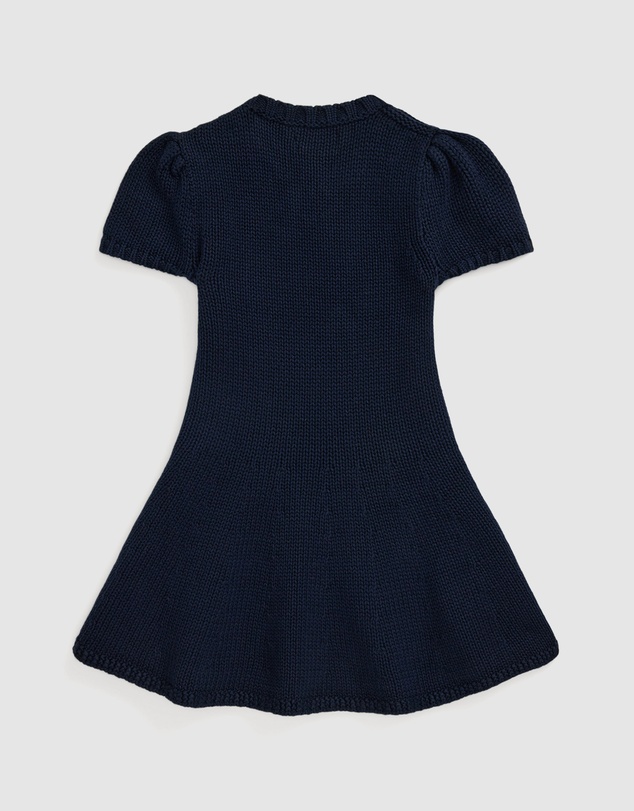 Polo Ralph Lauren - Flag-Intarsia Cotton Sweater Dress - Kids
