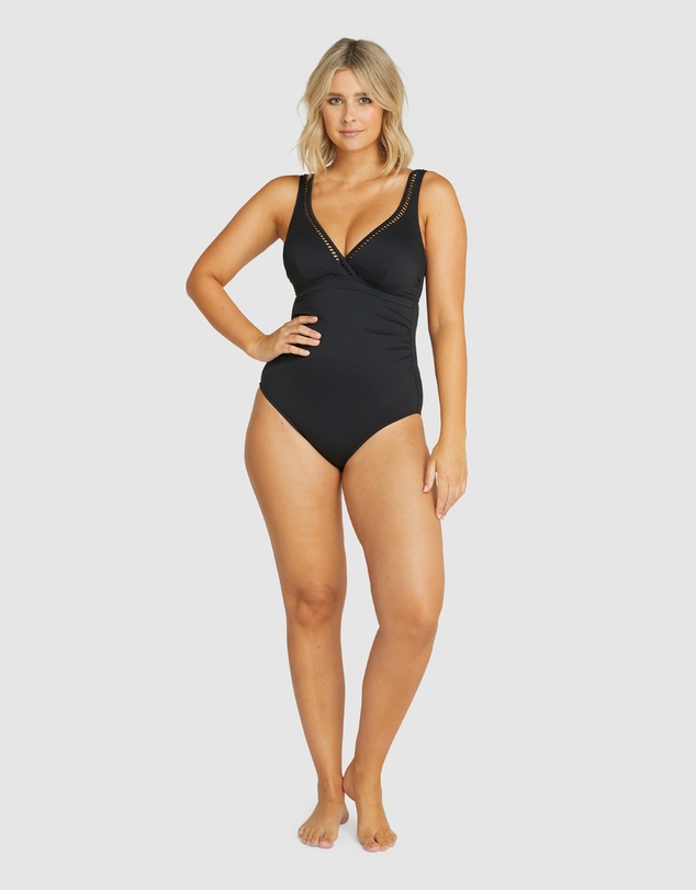 Baku Swimwear - Rococco E/F Cup Ladder Lace One Piece Swimsuit