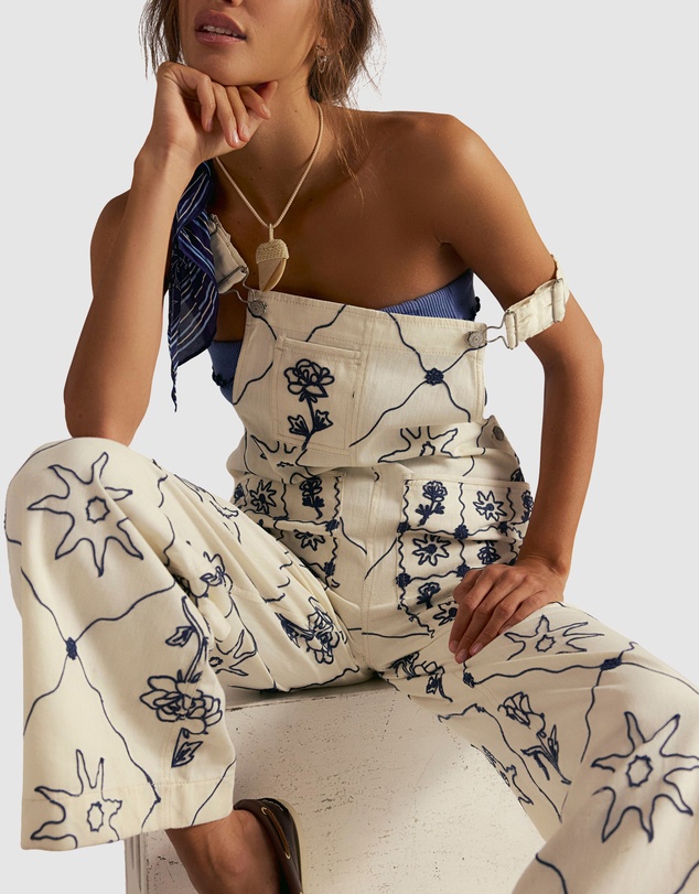 Free People - Rising Sun Overalls