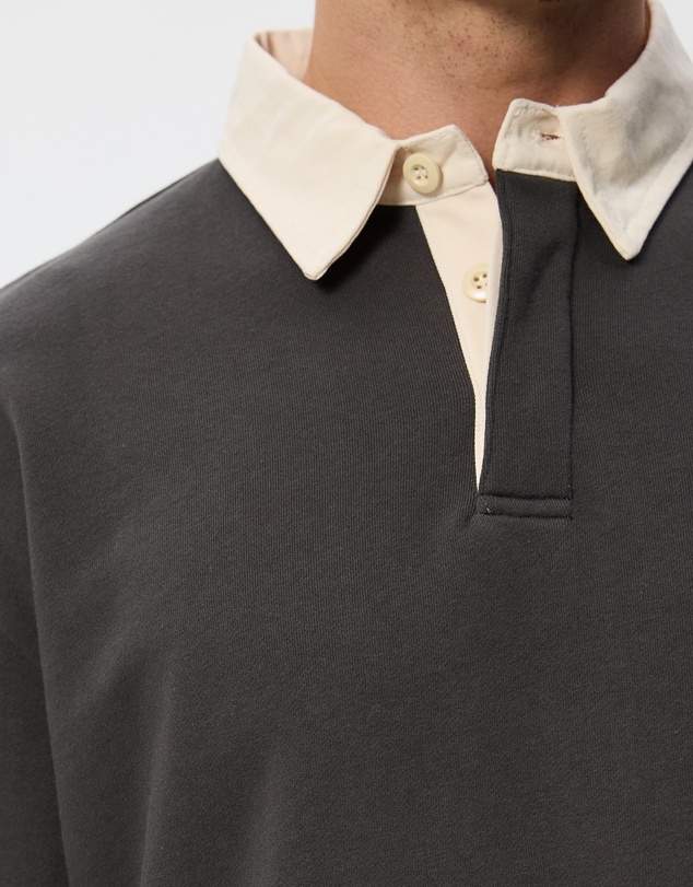 Rhythm - Koa Vintage Rugby LS Polo