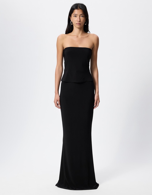 Norma Kamali - Obie Long Skirt