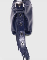 Maje - Miss M Mini Naplack Handbag