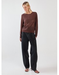 Sass - Maiken Lurex Knit Jumper
