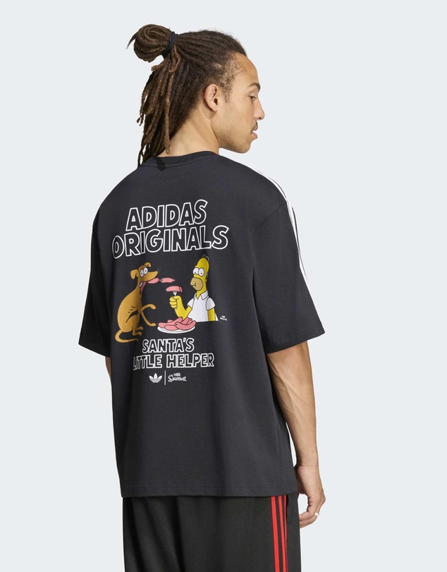 adidas Originals - adidas Disney Little Santas Helper Graphic Oversized T-shirt Mens