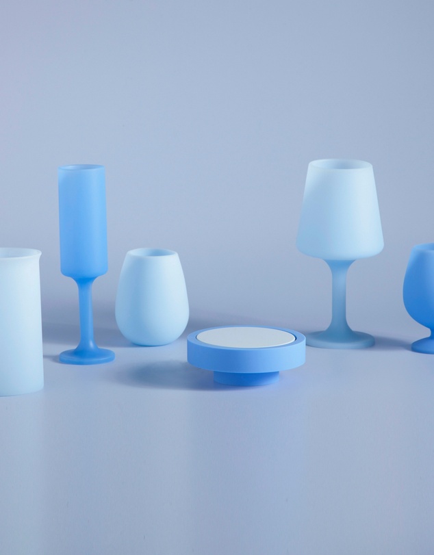 porter green - ciss | unbreakable silicone coasters