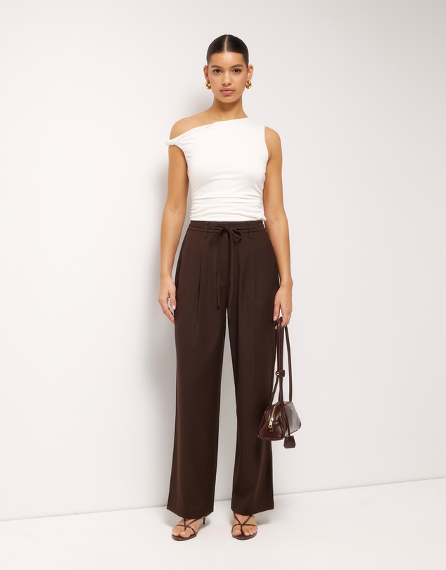 AERE - Bailey Tie Front Pants
