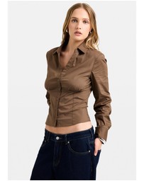 Alice In The Eve - Isha Button Down Long Sleeve Shirt