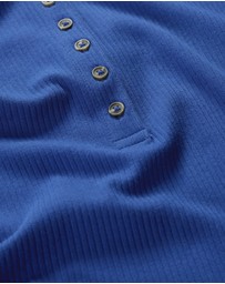 Seasalt - Seasalt Cornwall Blue L/S Early Orchid Rib Top