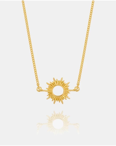 Rachel Jackson - Eternal Sun Necklace Gold
