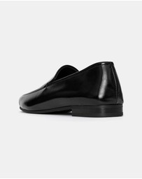 ARKET - Lacquered Leather Loafers - Women's